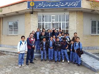 بازدید دانش آموزان